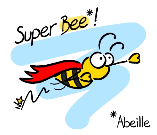 Super Bee sur Sauvages du Poitou!